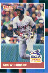 1988 Donruss Baseball Cards    334     Ken Williams